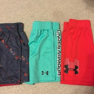 Little Boys Under Armour shorts (size 4)